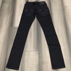 NWT True Religion Jude Skinny Buckled